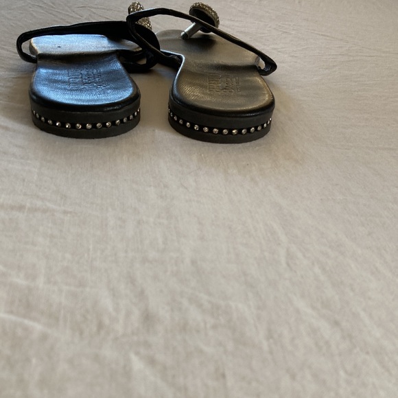 Black leather Bravo by Browns sandals size 37 - Picture 4 of 8